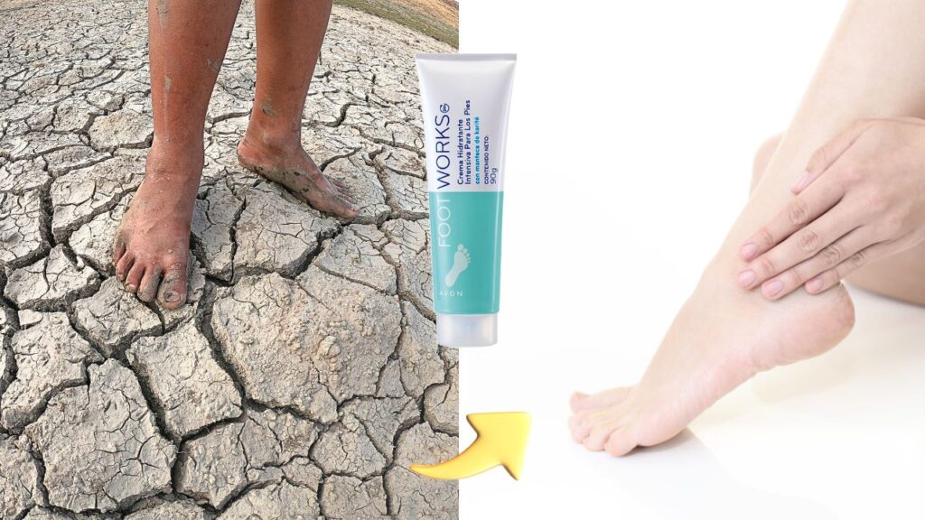 Crema Hidratante para Pies Resecos con Karité Foot Works Avon