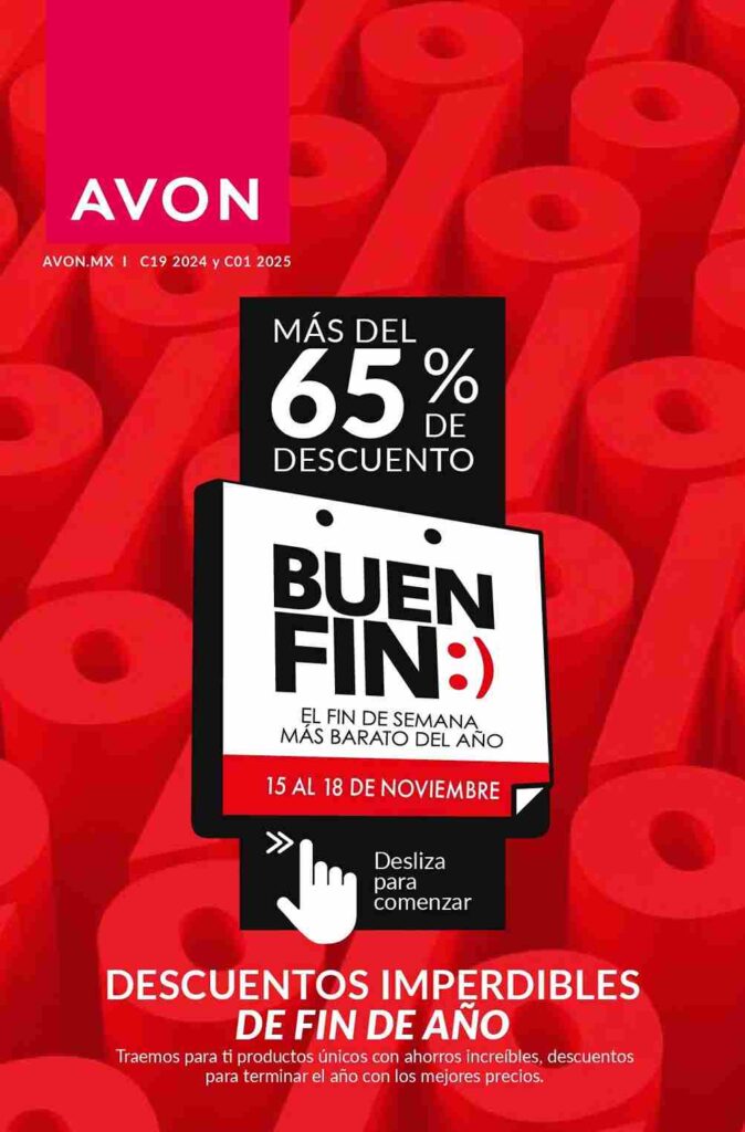 Folleto Avon Buen Fin 2024